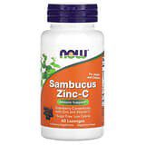 NOW Foods, Sambucus, zinc y vitaminaC, 60pastillas