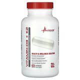 Metabolic Nutrition, Vitamina D3 + K2, Fórmula de máxima potencia, 90 cápsulas