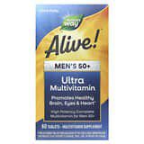 Nature's Way, Alive!, Suplemento ultramultivitamínico para hombres mayores de 50años, 60comprimidos