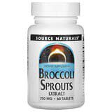 Source Naturals, Extracto de brotes de brócoli, 250 mg, 60 comprimidos (125 mg por comprimido)