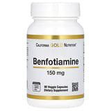 California Gold Nutrition, Benfotiamina, 150mg, 90cápsulas vegetales