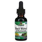 Nature's Answer, Nuez negra y ajenjo, Extracto fluido, Sin alcohol, 2000mg, 30 ml (1oz.líq.)