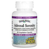Natural Factors, Stress-Relax, Serenidad suprarrenal, 60 cápsulas vegetales