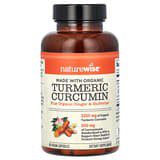 NatureWise, Curcumina de cúrcuma orgánica, 90cápsulas veganas