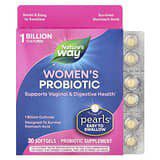 Nature's Way, ProbioticPearls, Perlas probióticas para mujeres, 1000millones de UFC, 30cápsulas blandas