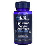 Life Extension, Folato optimizado, 1700mcg EDF, 100comprimidos vegetales