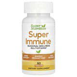 Super Nutrition, Superinmunidad, Suplemento multivitamínico con glutatión que refuerza el sistema inmunitario, 60comprimidos