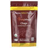 California Gold Nutrition, Fungiology®, Chaga orgánico certificado en polvo, 120g (4,2oz)