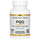California Gold Nutrition, PQQ, 20mg, 90cápsulas blandas vegetales