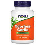 NOW Foods, Ajo inodoro, Extracto concentrado, 250 cápsulas blandas