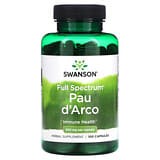 Swanson, Pau d'Arco de espectro completo, 500 mg, 100 cápsulas