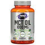 NOW Foods, Sports, MCT Oil, 1000 mg, 150 Cápsulas Blandas