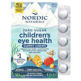 Nordic Naturals, Gomitas para la salud ocular de los niños, Sin azúcar, De 2a 12años, Limonada con fresas, 30gomitas masticables