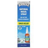 Sovereign Silver, Bio-Active Silver Hydrosol, Hidrosol de plata bioactiva, Spray nasal natural, Alivio de los senos paranasales,