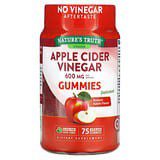 Nature's Truth, Vinagre de sidra de manzana, Manzana natural, 600mg, 75gomitas veganas (200mg por gomita)