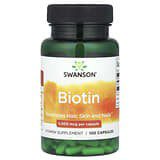 Swanson, Biotina, 5000 mcg, 100 cápsulas