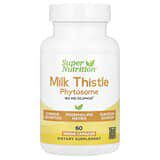 Super Nutrition, MilkThistlePhytosome, Fitosoma de cardo mariano, 160mg, 60cápsulas vegetales