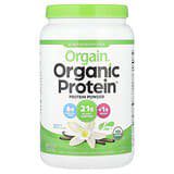 Orgain, OrganicProtein™, Suplemento proteico orgánico en polvo, De origen vegetal, Vaina de vainilla, 920g (2,03lb)