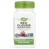 Nature's Way, Flor y hierba de trébol rojo, 800mg, 100cápsulas veganas (400mg por cápsula)