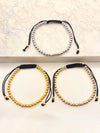 Pulsera Tejida Balines 4mm
