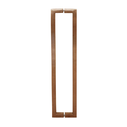 MANILLÓN RECTANGULAR COBRE - ACERO INOXIDABLE 304 - 31-1/2" (800mm) - SET - MOD. CHCP027