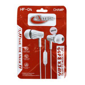 Audífonos manos libres con sonido super bass, variedad de colores / xstrom / hf-04