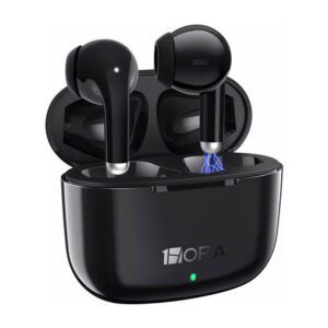 Audífonos inalámbricos bluetooth 1hora con estuche de carga e indicador led, variedad de colores / aut203