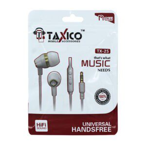 Audífonos manos libres alámbricos con sonido hifi, variedad de colores / taxico