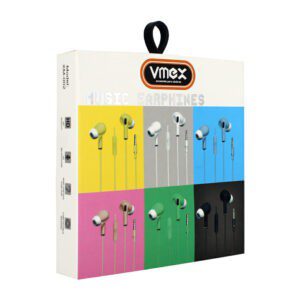 Auriculares audífonos vmex con manos libres, variedad de colores / xm-002