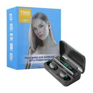 AudÍfonos inalámbricos con estuche de carga / bth-f9-5 / tr-6018 / f9 f-9