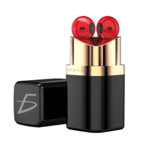 Audífonos inalámbricos bluetooth 5.2 con sensor táctil y estuche en forma de labial, variedad de colores / ear.bt.x99