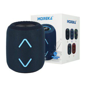 Bocina altavoz cilíndrico moreka bluetooth con ranuras para sd y usb, variedad de colores / m-450