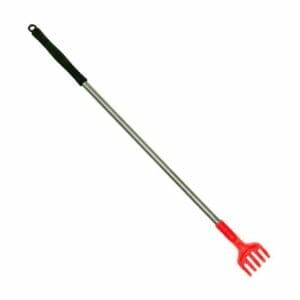 1pza Manita rascadora con mango de plástico en color negro 42cm, variedad de colores / za-0001 / e4001