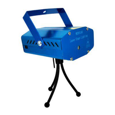 Mini proyector laser de luces multicolor red flag con reproductor de mp3, variedad de colores / ems-10-1