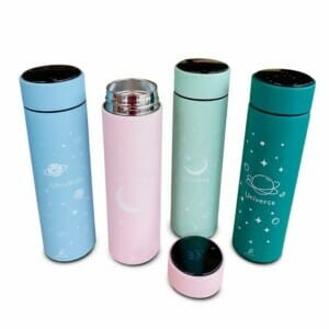 Termo inteligente con pantalla lcd de temperatura 500ml / vas.21