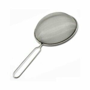 1pza Colador metálico de acero inoxidable zc-0146