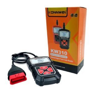 Escáner lector de códigos para falla de carro automóvil, obdii+eobd / kw310 konnwei