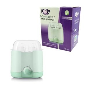 Calentador de biberones doble con perilla ajustadora de temperatura, variedad de colores / dq-n01