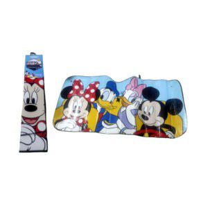 Cubre parabrisas / parasol de coche con diseño de mickey 140x70cm / h1-ps13
