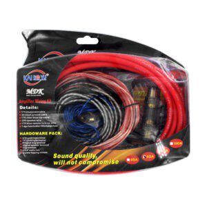 Kit de cableado del amplificador con 6ga para carro automóvil / kai boyu / md-a68g