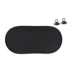 Cubre parabrisas parasol plegable liso tipo malla para automóvil, 50x100cm / 16773