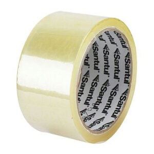 1pza Cinta adhesiva transparente santul 40mx48mm / 5703