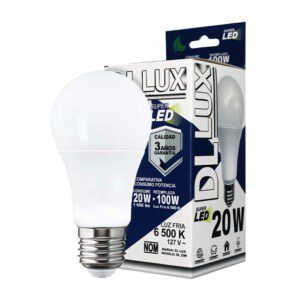 Foco ahorrador con super led de luz fria 20w / dl20w