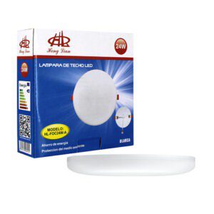 Lámpara de techo empotrable, luz blanca, 24w hl-foc24w-a