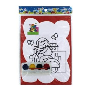 Set de pintura con 4 acuarelas, variedad de diseños / y-068