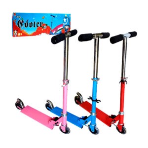 Scooter patín del diablo plegable con 2 llantas y diseño liso, variedad de colores / cooter / sp48414