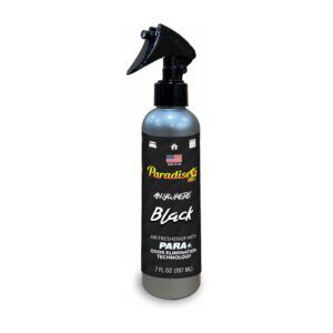 Aromatizante de ambiente y eliminador de malos olores con fragancia a black para cualquier lugar, 207ml / paradise air / 032949