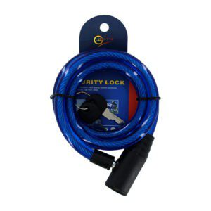 Candado con juego de 2 llaves para bicicleta / motocicleta cd-810