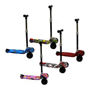 Scooter para niños plegable con luz led, musical sm0810 / sm925