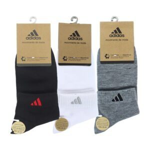 Par de calcetas / calcetines deportivos para caballero, variedad de colores / 3162